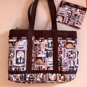 LeSportsac Large Weekender Tote + Pouch